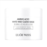 LUOFMISS Amino Acid White Mud Clean Faical Mask -120g